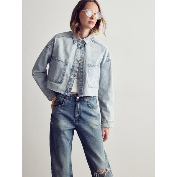 Reserved Jeansowa kurtka 822JW-05J
