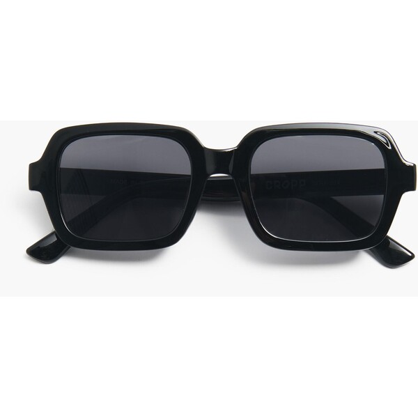 Cropp Czarne kwadratowe okulary przeciwsłoneczne 349IF-99X