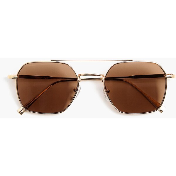 Cropp Okulary przeciwsłoneczne z metalowymi oprawkami 353IF-19X