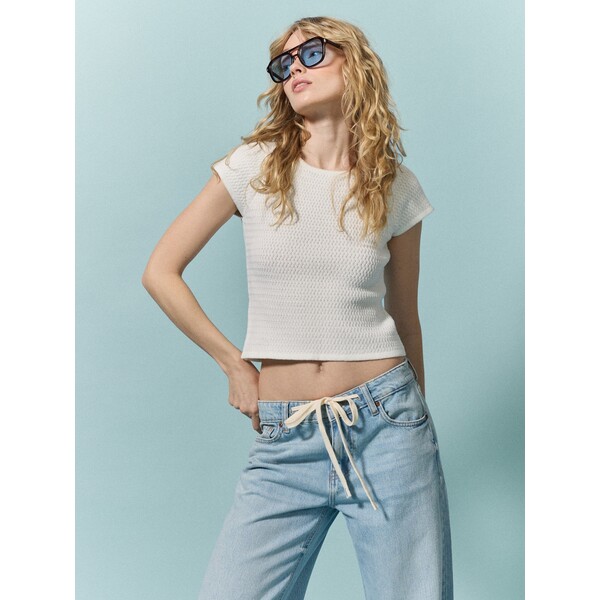 Reserved Jeansy straight 865JH-50J