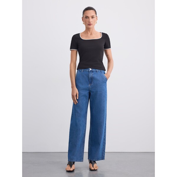 Mohito Jeansy wide leg 076KG-50J