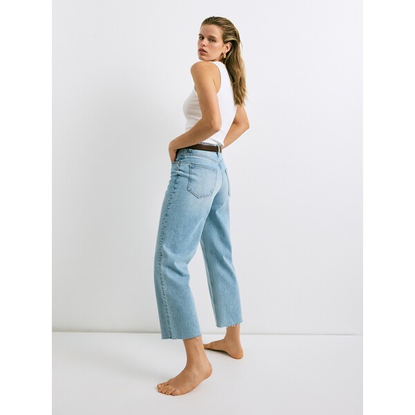 Reserved Jeansy straight leg 871IU-50J