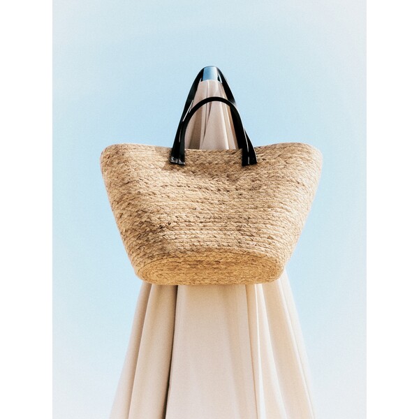 Reserved Pleciona torebka handmade 908CM-99X