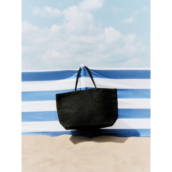 Reserved Pleciona torebka handmade 987CM-99X