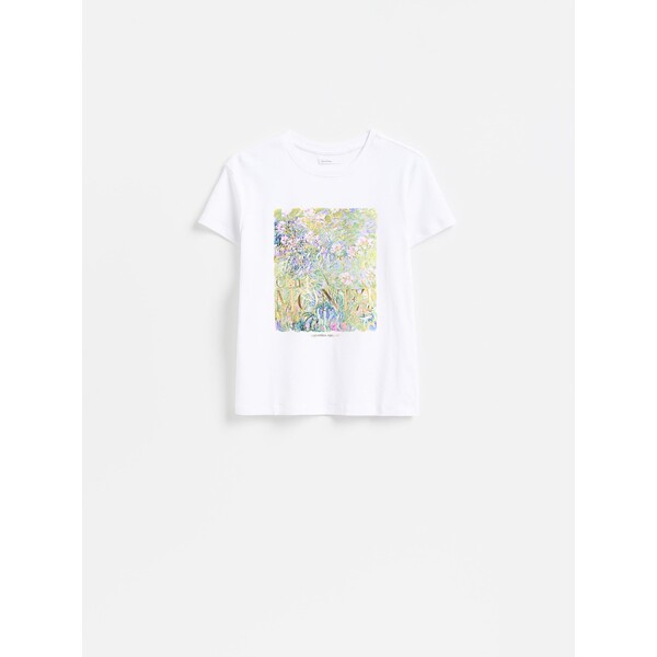 Reserved T-shirt z nadrukiem 133KF-00X