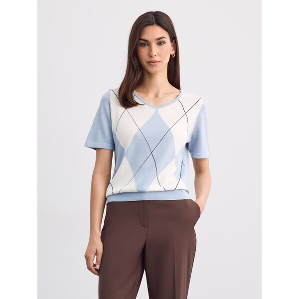 Mohito Sweter z geometrycznym wzorem 752LA-05P
