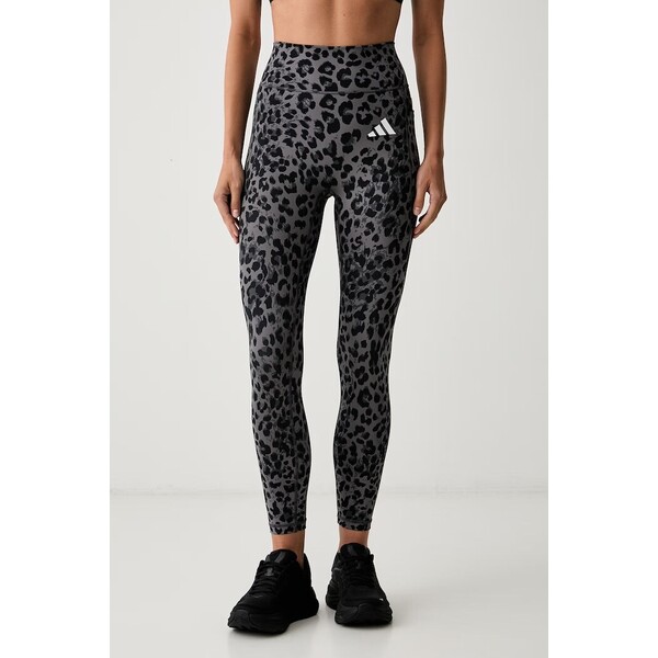 adidas Performance spodnie treningowe damskie Optime Essentials  szare high waist KS6212 KS6212.