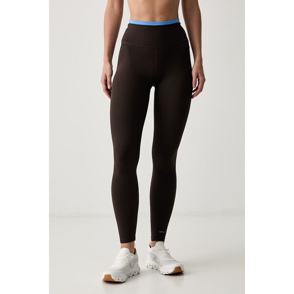 P.E Nation legginsy sportowe damskie Vita  brązowe high waist 243G343