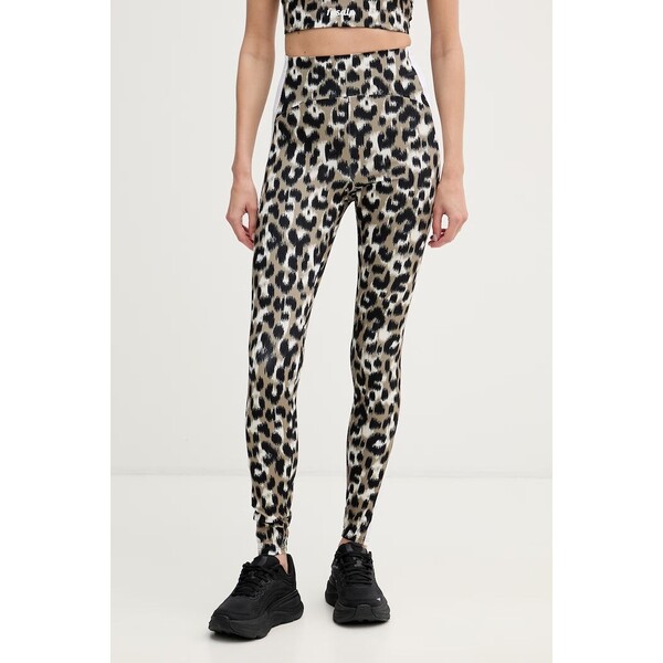 Fusalp legginsy sportowe damskie BIARRIS LEO  czarne high waist J1505