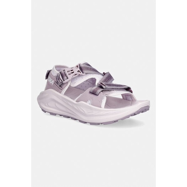 Hoka sandały Infini Hike TC  damskie kolor fioletowy 1162590