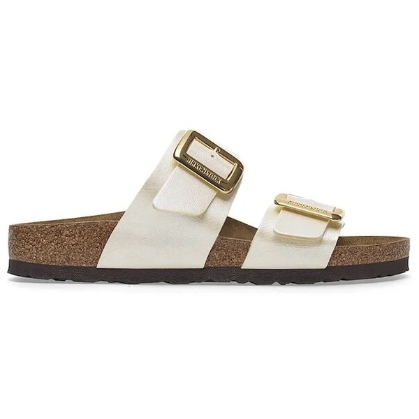 Birkenstock klapki Sydney Graceful Cushion Buckle  damskie kolor biały 1029492