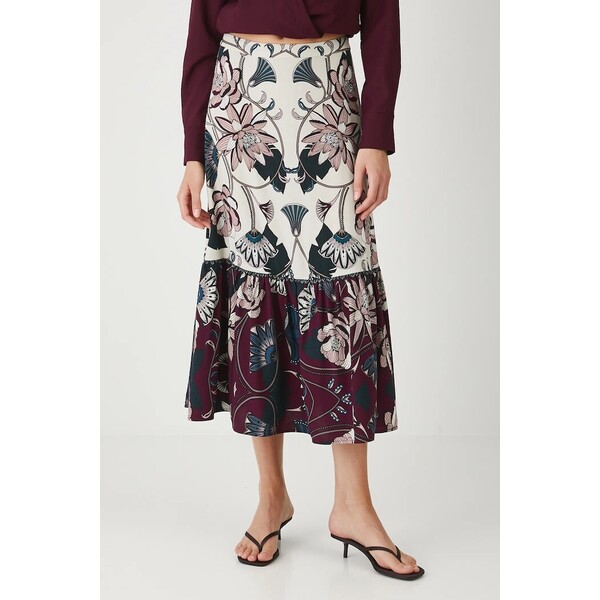 Medicine spódnica  kolor multicolor maxi rozkloszowana RW25-SDD106