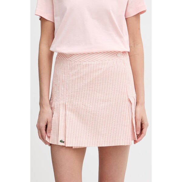 Lacoste spódnica  pomarańczowa JF5024