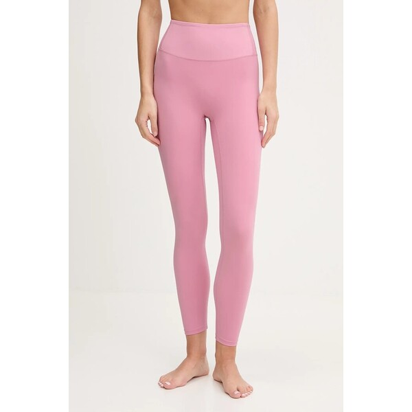 JOYINME legginsy do jogi damskie Shape Ease  różowe high waist Shape.Ease Legginsy.Shape.ease