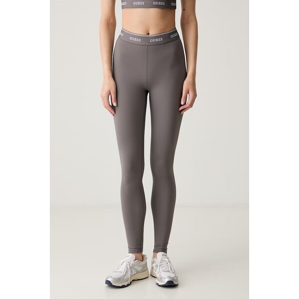 Guess legginsy damskie ALBA  fioletowe high waist V5BB06 K1942 V5BB06.K1942