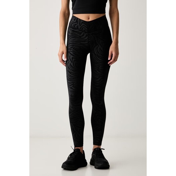 adidas Performance legginsy sportowe damskie All Me Essentials  czarne low waist KG1372