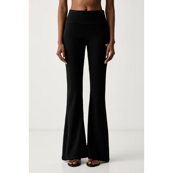 adidas Originals legginsy damskie z wiskozą Essentials  czarne high waist KR3600