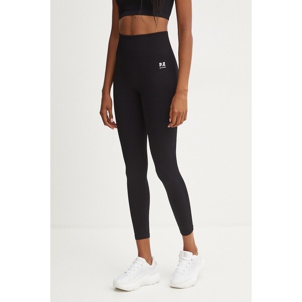 P.E Nation legginsy sportowe damskie Restore  czarne regular waist 243G295