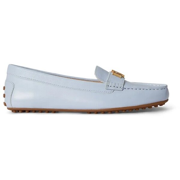 Lauren Ralph Lauren mokasyny damskie skórzane Barnsbury  niebieskie 802852847029 802852847029.400