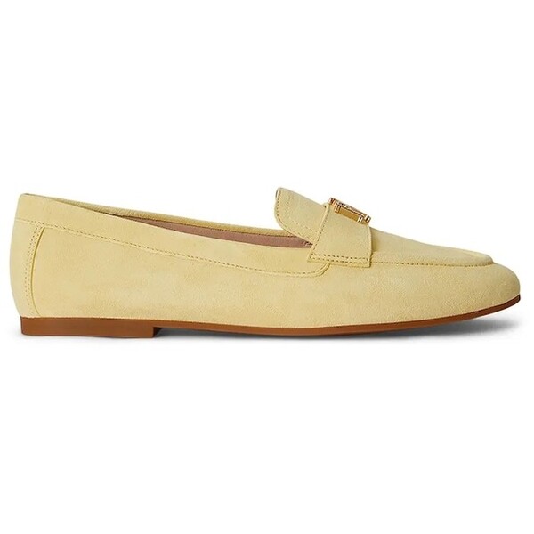 Lauren Ralph Lauren mokasyny damskie zamszowe Averi III  żółte 802946809015 802946809015.700