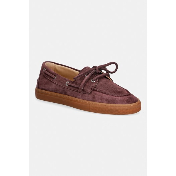 Copenhagen mokasyny damskie zamszowe Suede off  bordowe CPH160