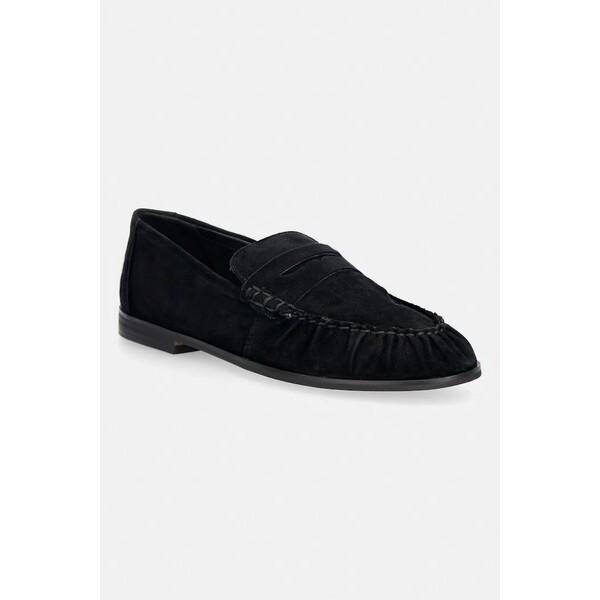 Steve Madden mokasyny damskie zamszowe Muse  czarne 11005231 11005231.015