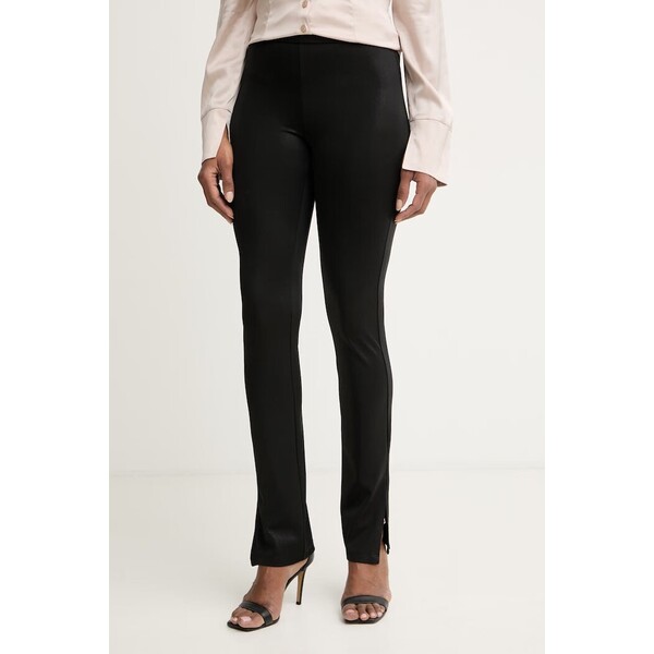 Liu Jo legginsy damskie  czarne high waist TA6013 J3831 TA6013.J3831