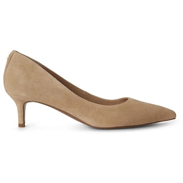 Lauren Ralph Lauren szpilki zamszowe Adrienne  beżowe 802755524014 802755524014.270