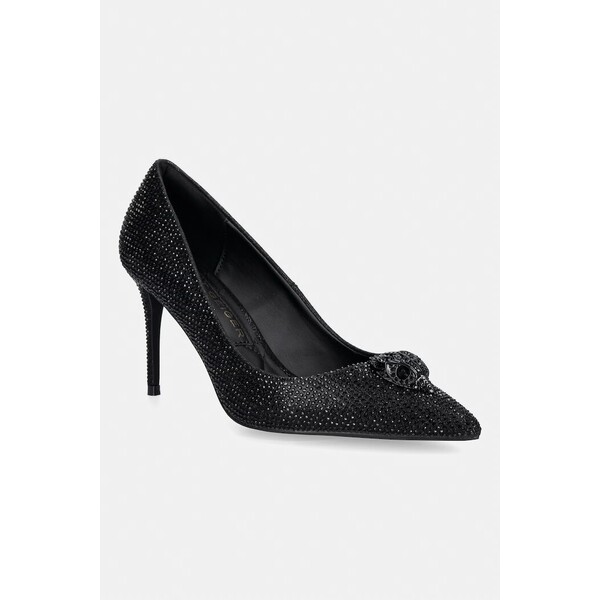 Kurt Geiger London szpilki Belgravia Eagle Court Dr-Black  czarne 5397100689 5397100689.BLACK