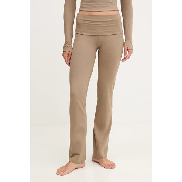 Casall legginsy damskie Sublime Flare  zielone high waist 25245
