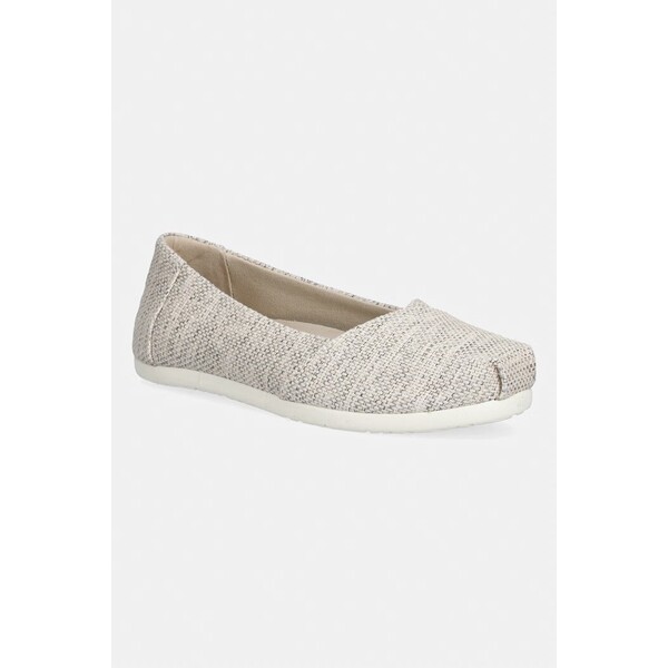 Toms espadryle damskie ALPARGATA BALLET  beżowe 10023021 10023021.050