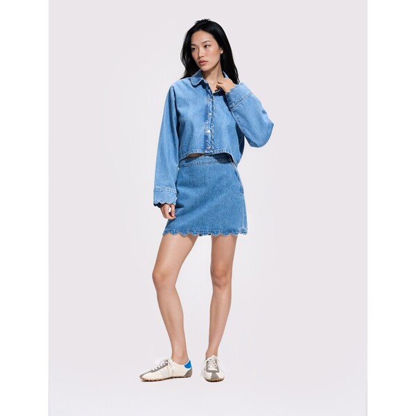 Reserved Jeansowa kurtka 321KS-50J