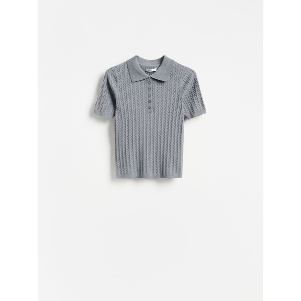 Reserved Sweter z krótkimi rękawami 961KK-85M
