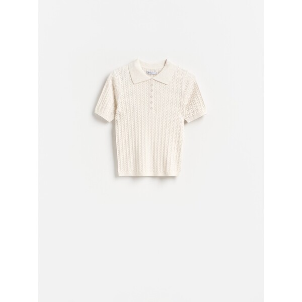 Reserved Sweter z krótkimi rękawami 961KK-02M