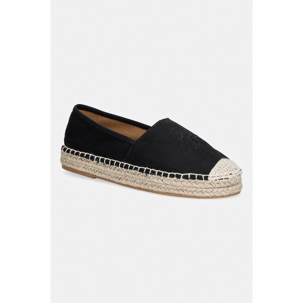 U.S. Polo Assn. espadryle damskie IBIZA001A  czarne IBIZA001W/6C2 IBIZA001W.6C2