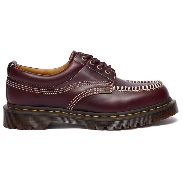 Dr. Martens półbuty skórzane Lowell  bordowe DM31817600