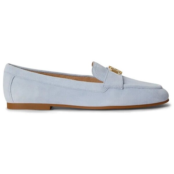 Lauren Ralph Lauren mokasyny damskie zamszowe Averi III  niebieskie 802946809016 802946809016.400