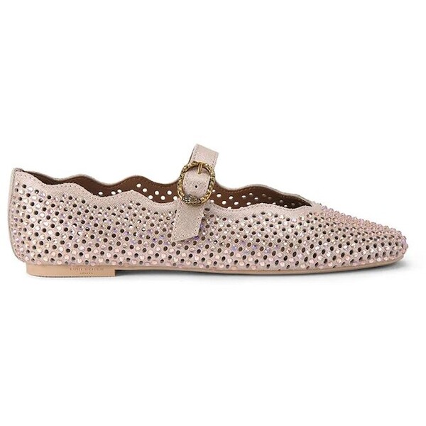 Kurt Geiger London baleriny Wavy Mayfair Ballet Flat  beżowe 5596424209