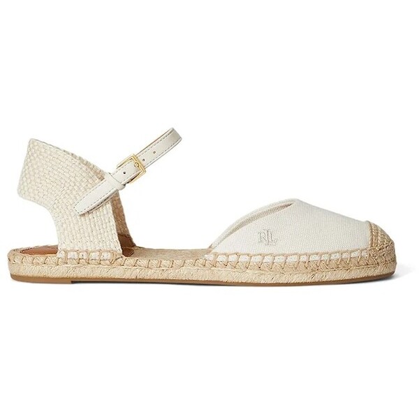 Lauren Ralph Lauren espadryle damskie Robby Flat  beżowe 802982888003 802982888003.100