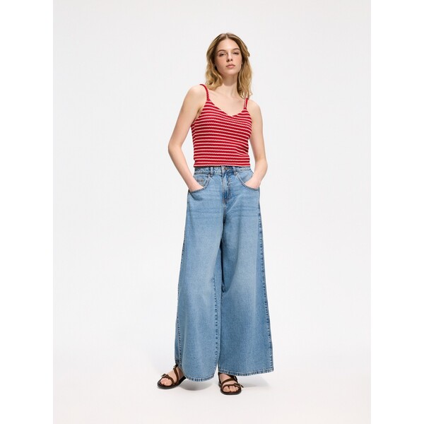 Reserved Top z bawełną 667LD-33X