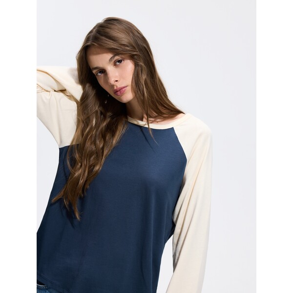 Reserved Bawełniany longsleeve 568JS-59X