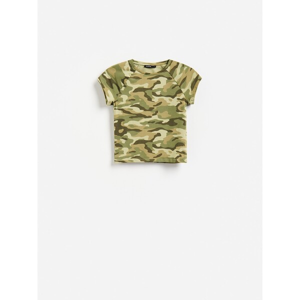Reserved T-shirt z bawełną 275KF-MLC