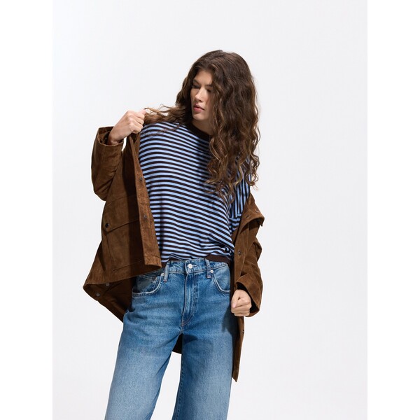 Reserved Sweter w paski 809KN-MLC