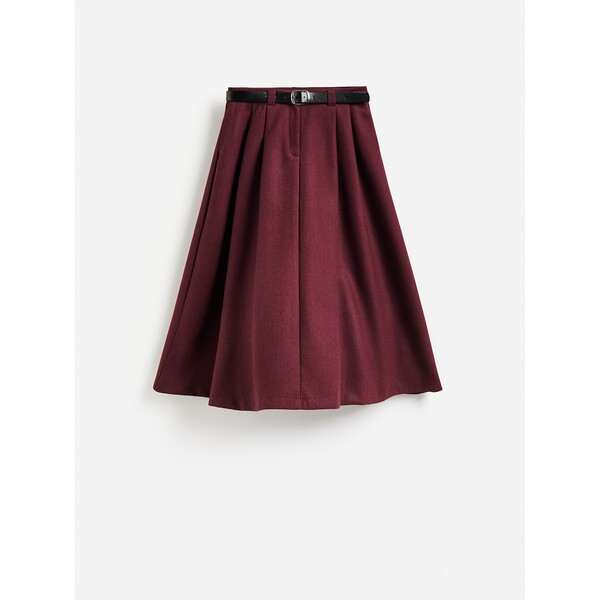Reserved Spódnica midi z wełną 207KR-53X