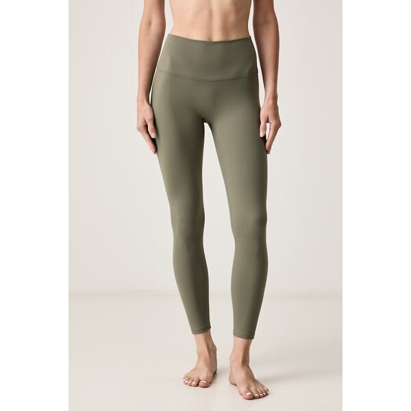 JOYINME legginsy damskie  zielone regular waist shape.yoga.leggins