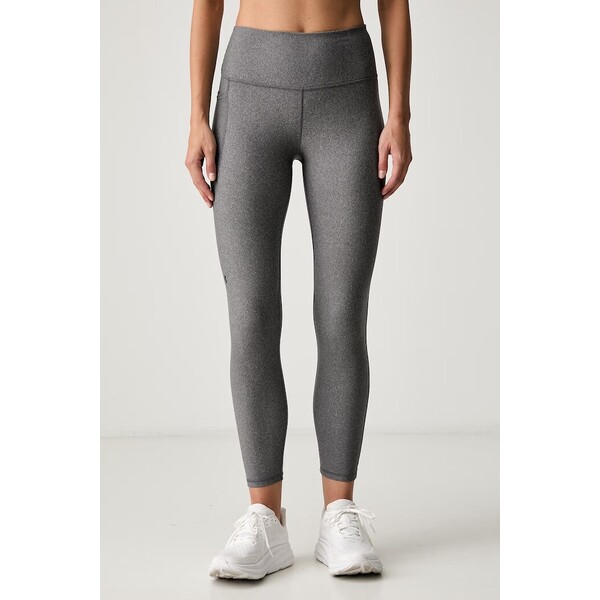 Under Armour legginsy sportowe damskie HG Armour HiRise  szare high waist 1365335.020