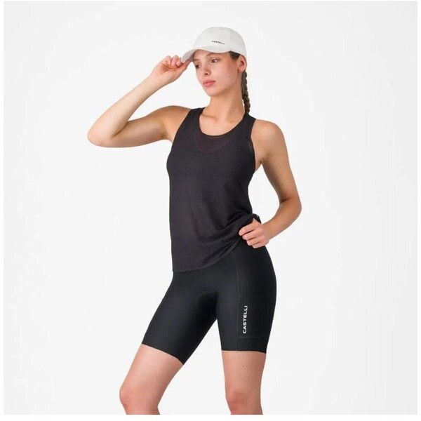 CASTELLI COMFORT TRAVEL Krótkie spodnie kolarskie bez szelek - czarny