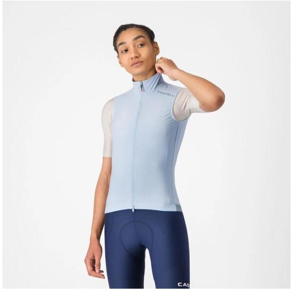 CASTELLI ESPRESSO 2 W Kamizelka kolarska - niebieski