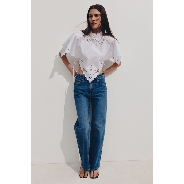 H&M Wide High Waist Jeans 1045459