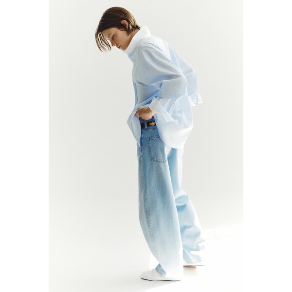 H&M Baggy Barrel Regular Waist Jeans 1347201